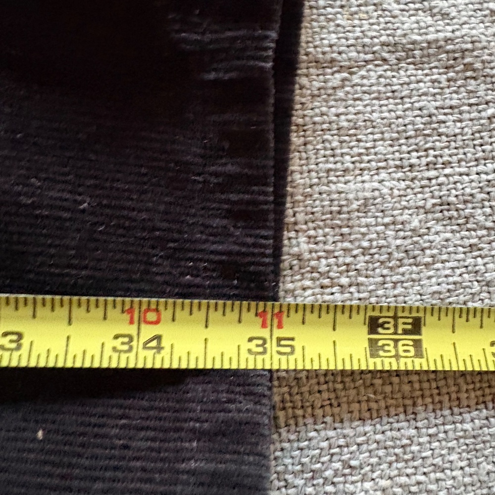 Talbot's black corduroy pants, Classic bootcut, 2P - Picture 7 of 7
